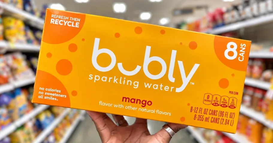 bubly Sparkling Water 8-Pack – Mango