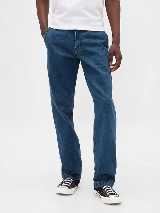 Gap Men's Relaxed Straight Trouser Jeans