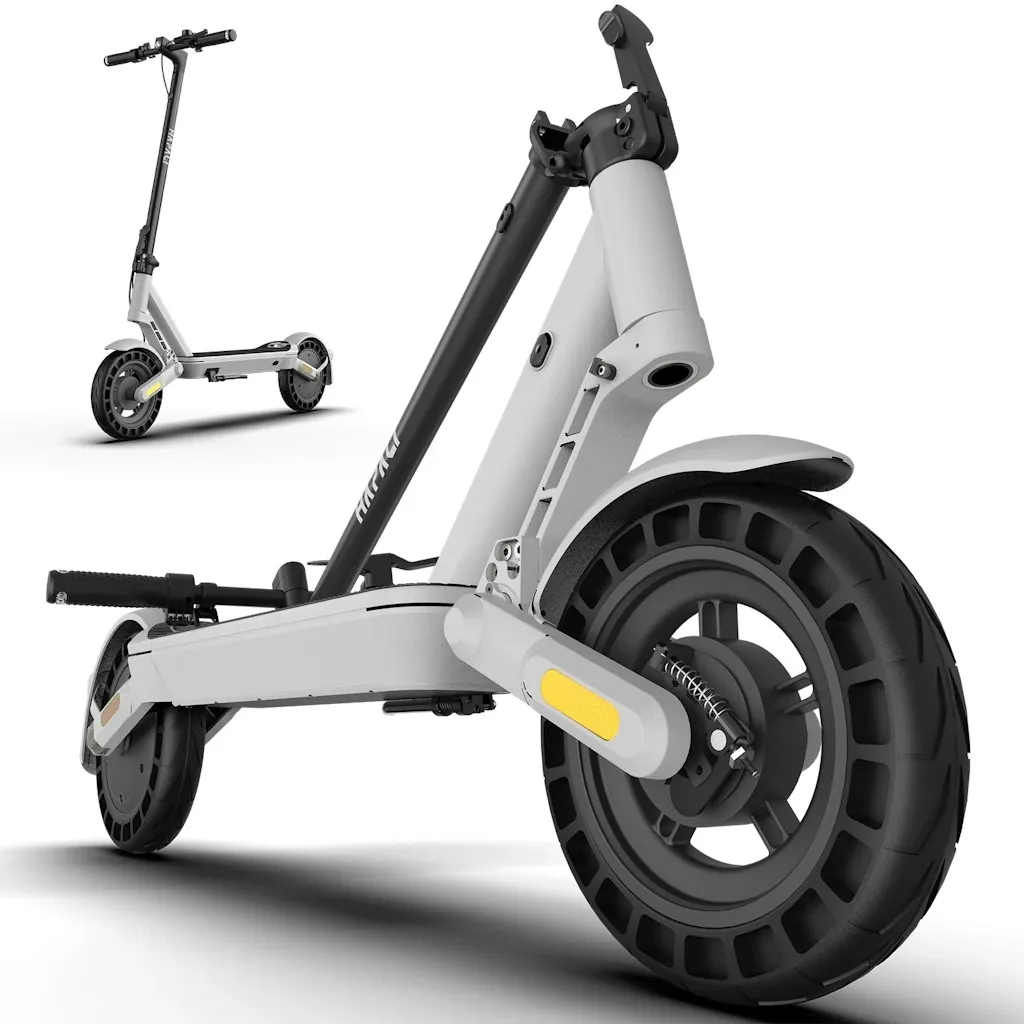 A8 60W Adults' Electric Scooter w/ Double Swing-Arm Suspension