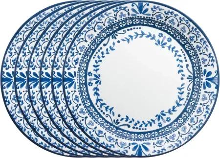 6-Pack 10.25" Corelle Vitrelle Glass Dinner Plates