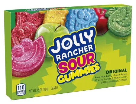 Jolly Rancher 3.5oz Jolly Ranchers Fruit Flavored Sour Gummies Candy Box