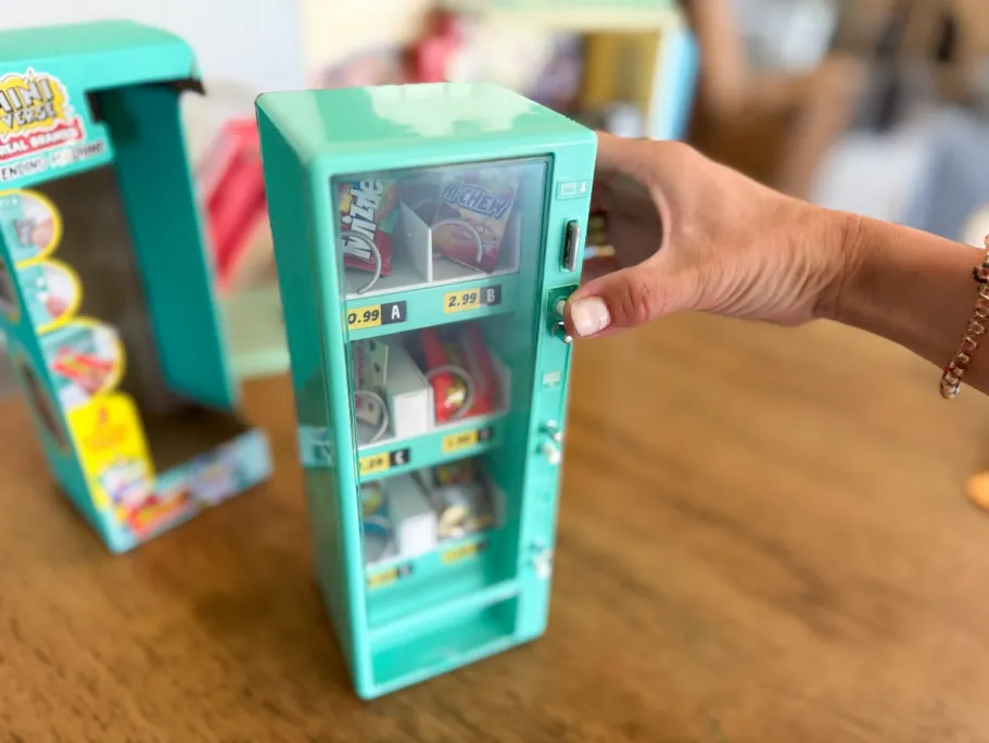 This New Mini Brands Vending Machine Actually Drops Mini Toys (May Sell Out Again!)
