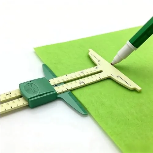 5-in-1 Precision Sliding Gauge Ruler