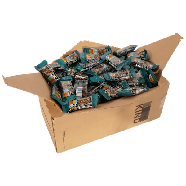 KIND Minis Dark Chocolate or Caramel Almond & Sea Salt Bars 144-Pack