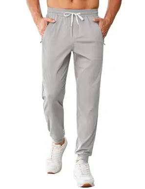 Pinspark Men's Lightweight Quick Dry Joggers