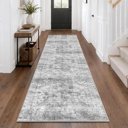 SofterCharm 2x6 Runner Washable Hallway Kitchen Rug