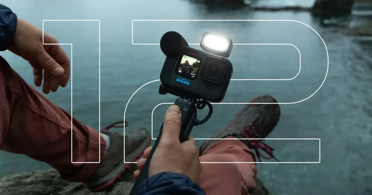 Clearance pricing live on GoPro’s HERO12 Black Creator combo with battery grip, light mod