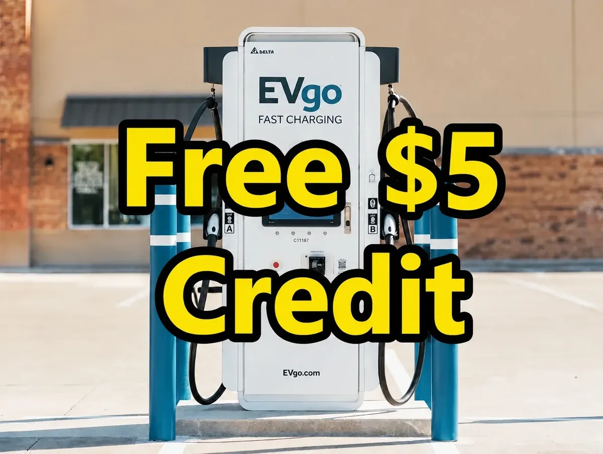 Free $5 EVgo Electric Vehicle Charging Credit Code LABORDAYFASTCHARGING