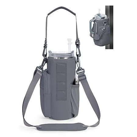 Sportsnew Magnetic Crossbody Carrier Bag for Tumblers up to 40-Oz (4 Colors)