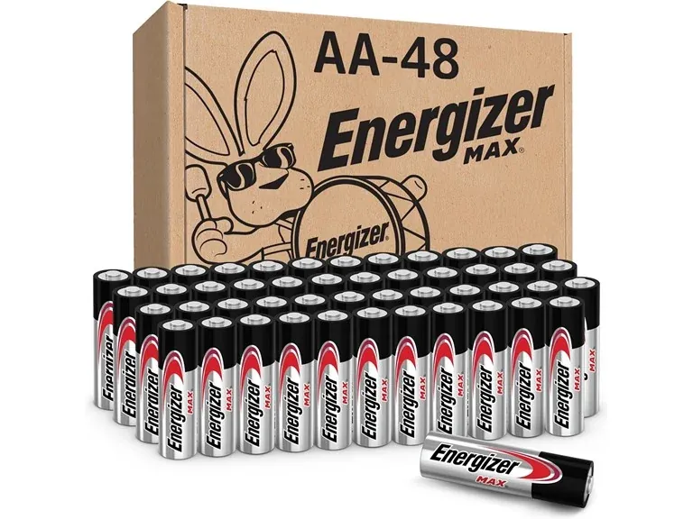 Energizer MAX AA Alkaline Batteries 48-Pack