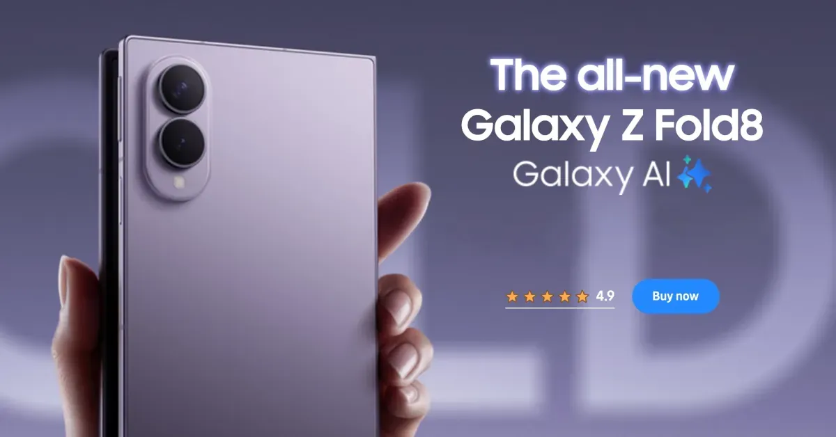 Most affordable Galaxy Z Fold 8 now over