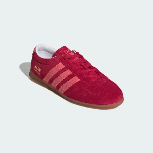 Adidas Women's LOVE UNITES GAZELLE LO PRO SHOES Clear Pink / Cloud White / Gum