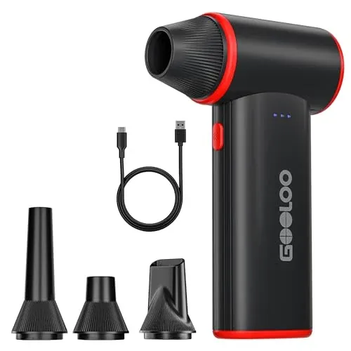 GOOLOO F3 150,000-RPM Rechargeable Compressed Air Duster