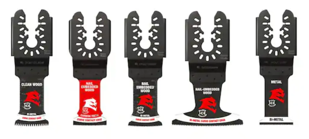Diablo Universal Fit 5-Piece Oscillating Blade Set