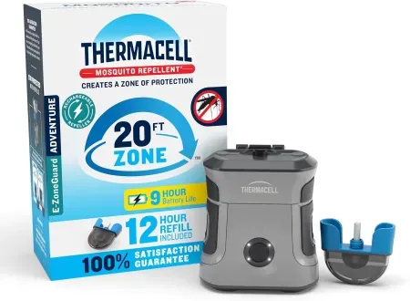 Thermacell EX90 Rechargeable Mosquito Repellent w/ 9-Hr Battery & 12-Hr Refill