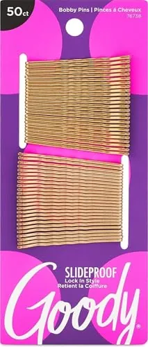 GOODY SlideProof Bobby Pins 50-Count