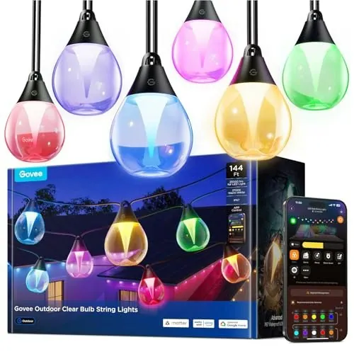 Govee 144-Foot Outdoor String Lights