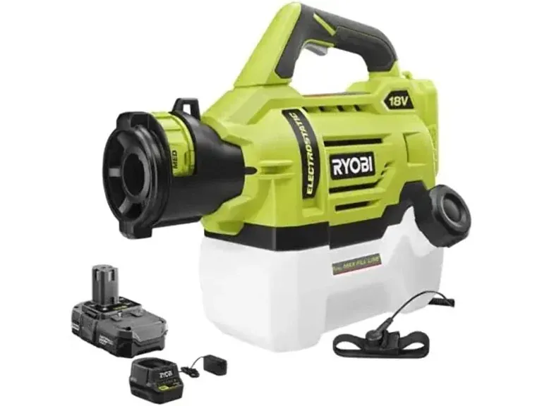 RYOBI ONE+ 18V Cordless Electrostatic 0.5 Gal Sprayer with 2.0 Ah Battery and Charger