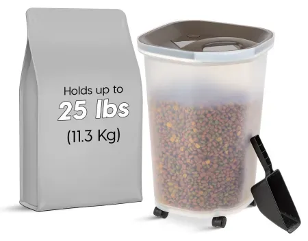 IRIS 25lb Airtight Dog Food Storage Container