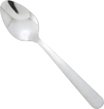 12-Piece Winco Windsor Pattern 18/0 Stainless Steel Heavyweight Teaspoon Set
