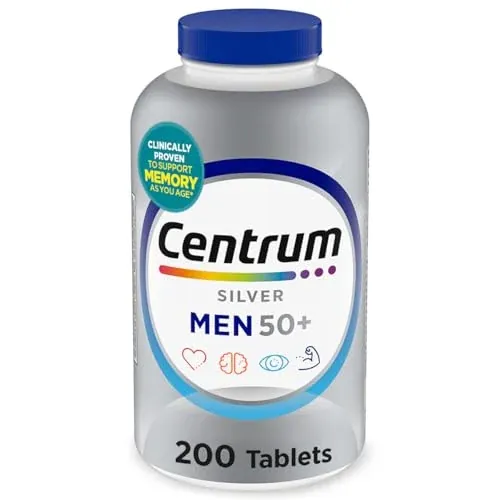Centrum Silver Men's 50+ Multivitamin Tablets 200-Count
