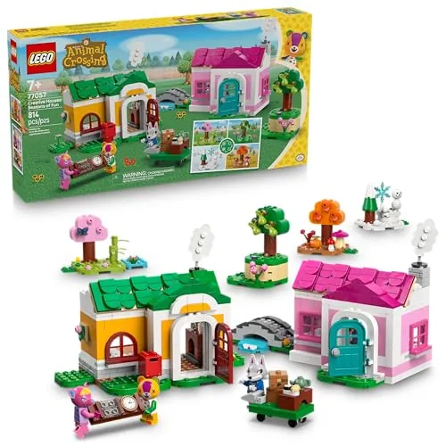 LEGO Animal Crossing Creative Houses: Seasons of Fun Building Set 814-Piece