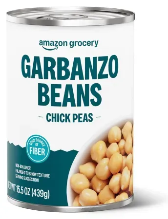 15.5oz Amazon Grocery Canned Garbanzo Beans