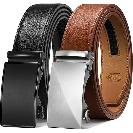2-Pk Zitahli Leather Ratchet Belt (various)