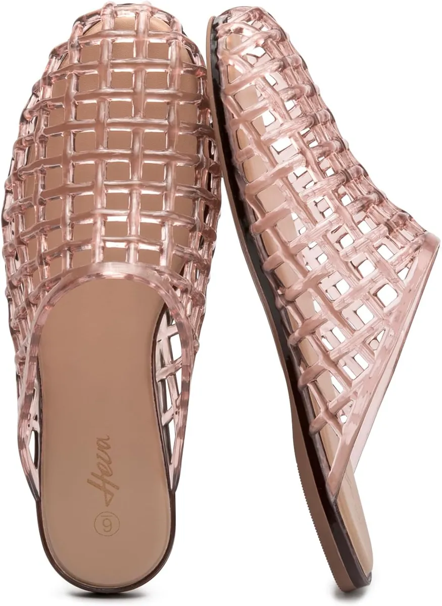HEVA Women’s Jelly Slide Sandals