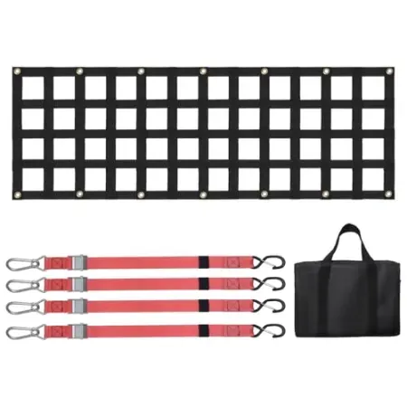 VEVOR 54" x 18" Tailgate Net for Truck Bed