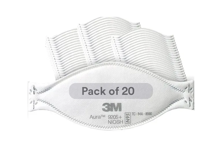 3M Aura N95 Foldable Particulate Respirators 20-Pack
