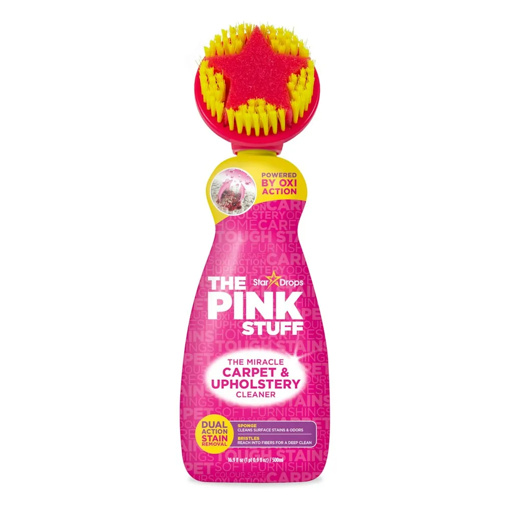 Stardrops The Pink Stuff Carpet & Upholstery Cleaner w/ Scrubber