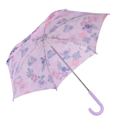 Disney Lilo & Stitch 6 Panel Auto Button Stick Umbrella