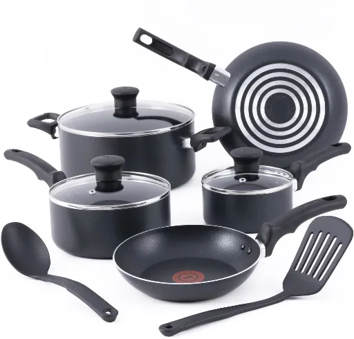 T-fal Essentials 10-Piece Nonstick Cookware Set