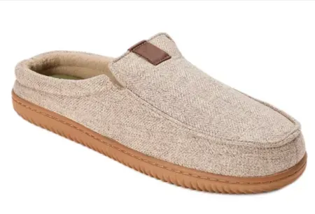 Dearfoams Cozy Comfort Men's Notch Clog Slippers
