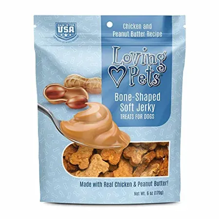 6oz Loving Pets Soft Jerky Dog Treats