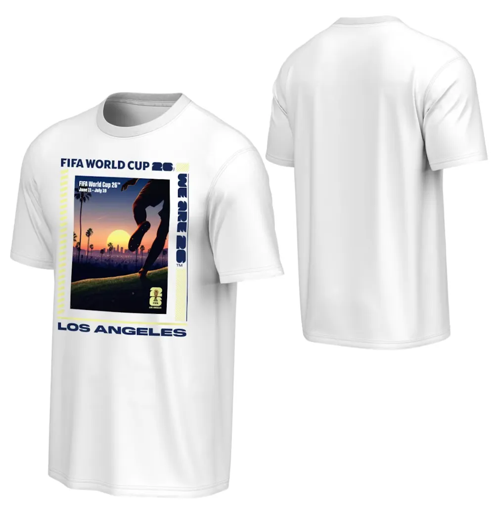 FIFA World Cup 2026 Men's Host City Poster Tee