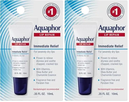 Aquaphor Lip Repair Ointment 2-Pack
