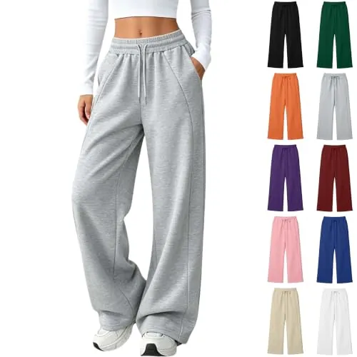 Wide Leg Sweatpants