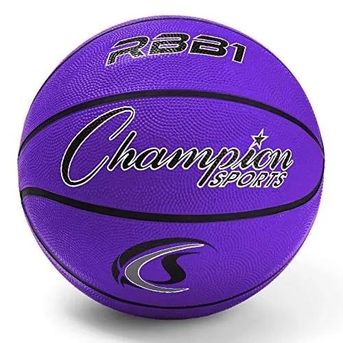 Champion Sports Rubber Basketball (Size 7 - 29.5")