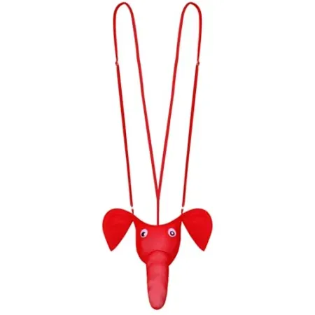 Tisancy Men's Elephant Mankini Thong Underwear