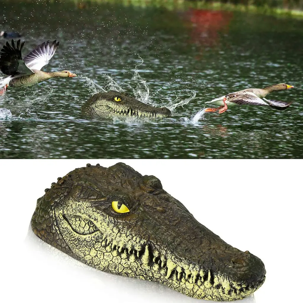 Yulejo Floating Alligator Head Pond Decoy