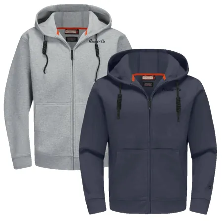 2-Pk Men's Hawke & Co. Ember Shield Zip-Up Tactical Hoodies (various colors)
