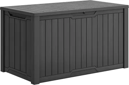 YITAHOME 240 Gallon Outdoor XXL Resin Deck Box w/ Lock