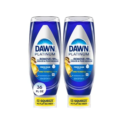 Dawn Platinum EZ-Squeeze Dish Soap 2-Pack 18-Oz