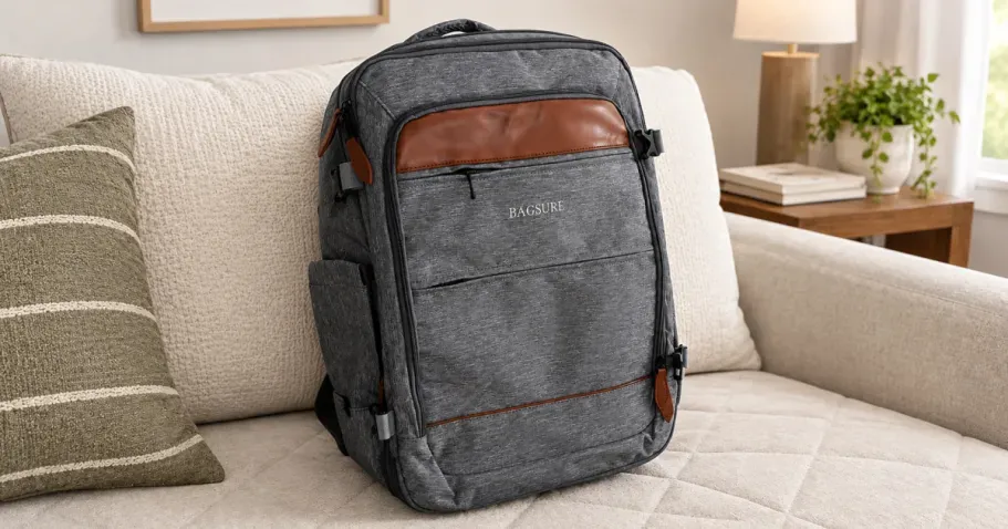 Bagsure Travel Backpack w/ Packing Cubes