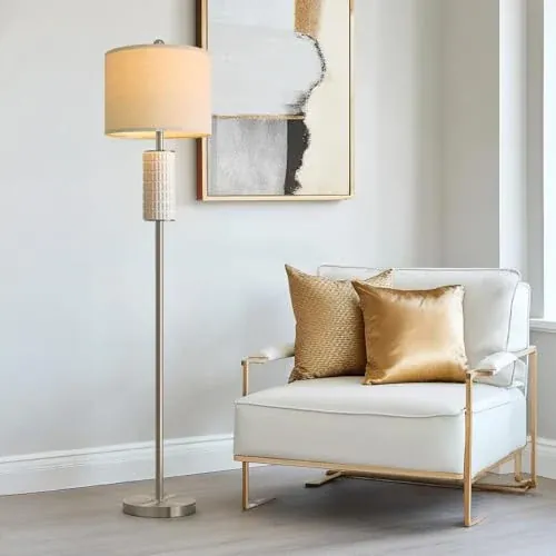 PoKat 64” Ceramic Floor Lamp