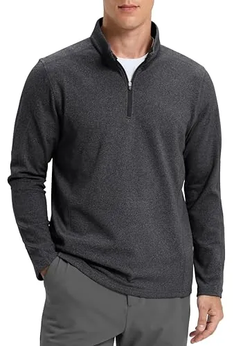 G Gradual Men's Brushed Fleece 1/4-Zip Pullover
