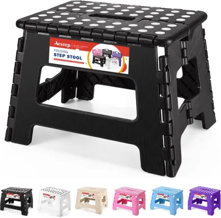 ACSTEP 9" Folding Step Stool w/ Handle