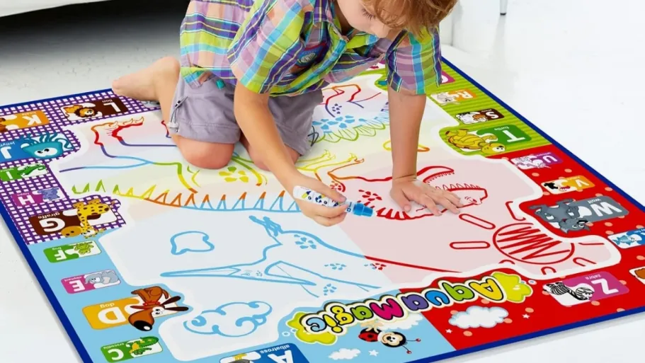 Jasonwell Aqua Water Doodle Mat 31×31″
